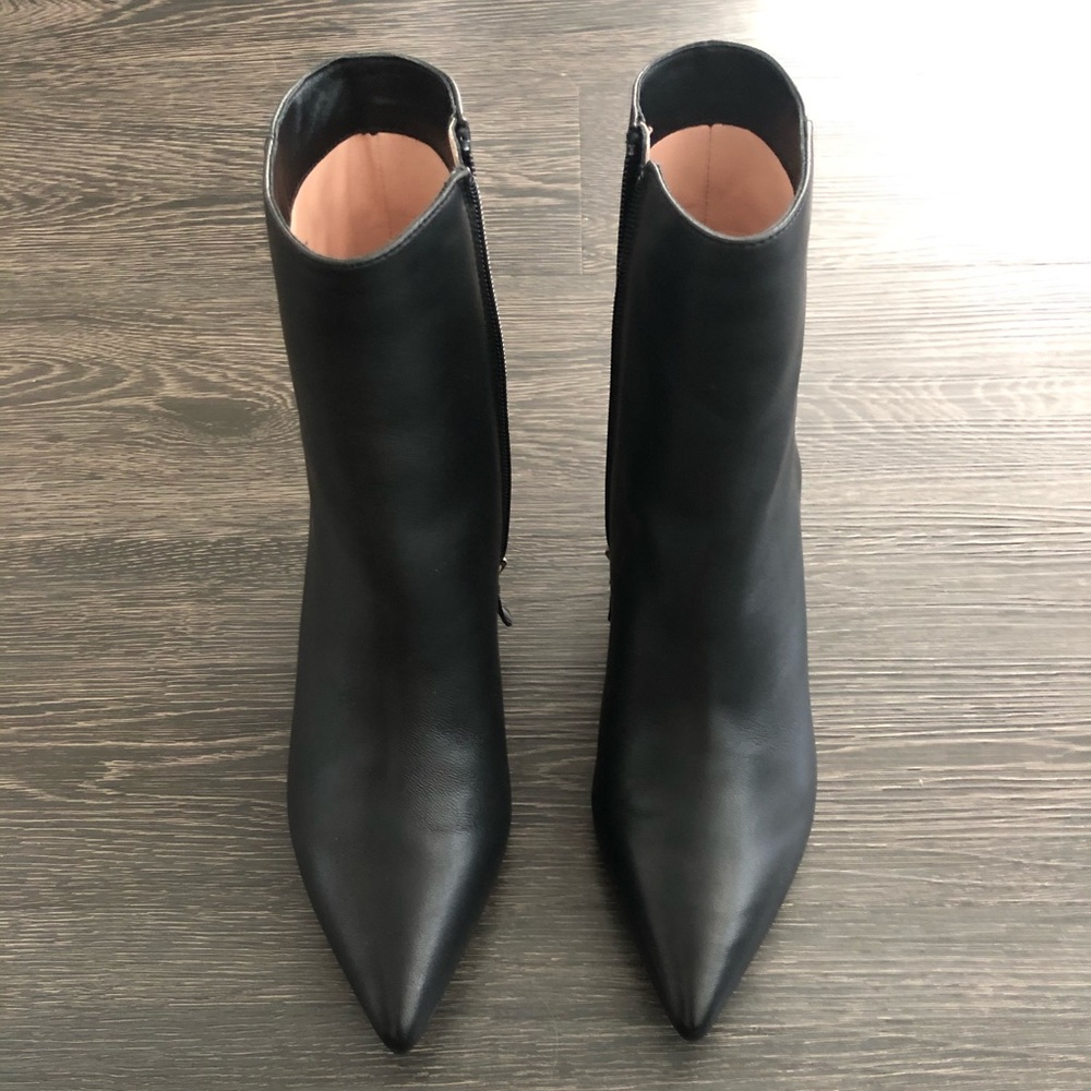 NEW J.Crew Pointed-toe Sadie Boot in leather